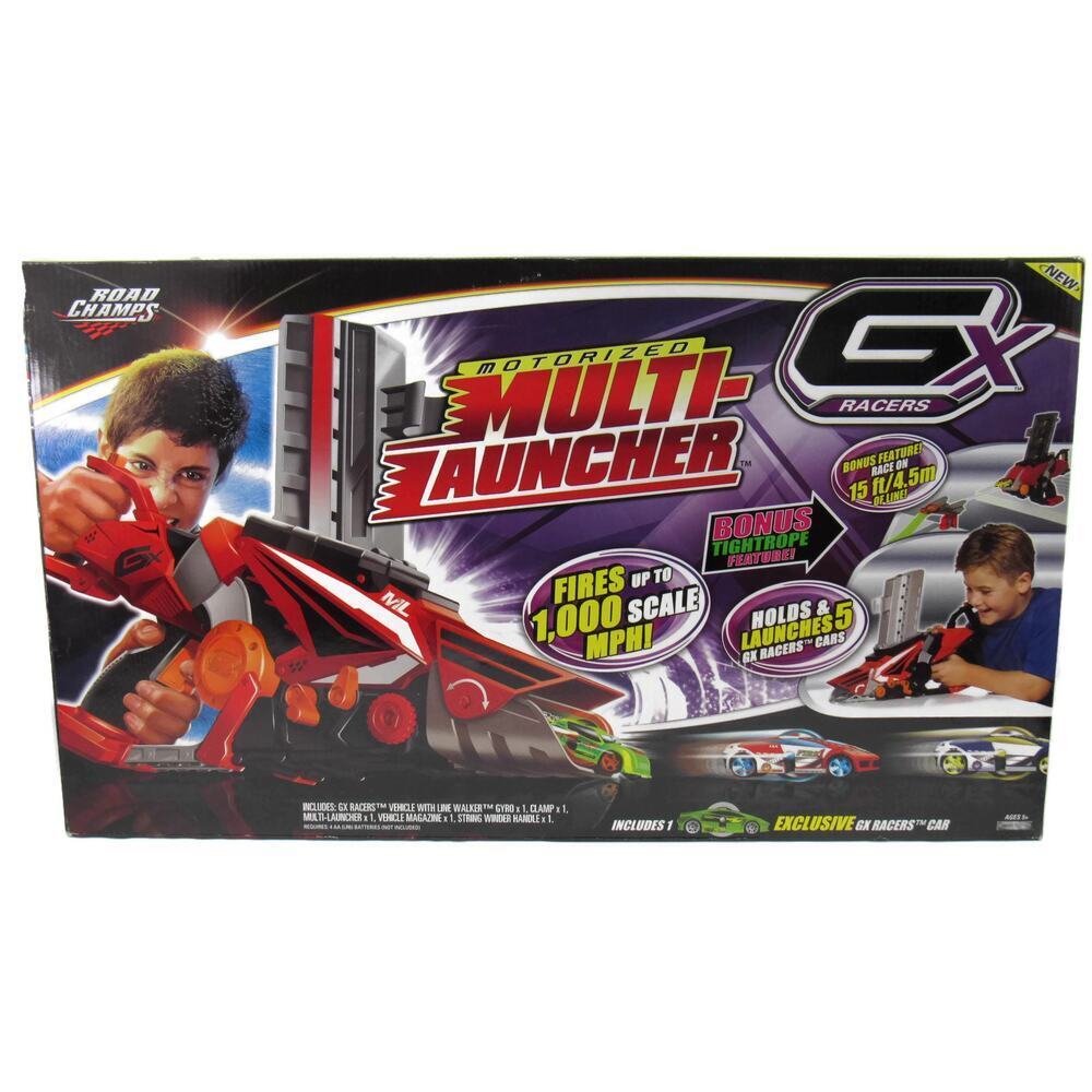 Jakks Pacific Road Champs GX Racers Motorized Multi-Launcher Playset New
